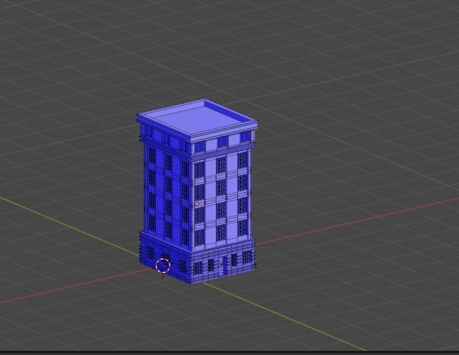 Incredible Pack Realistics Buildings Low-poly 3D model_15