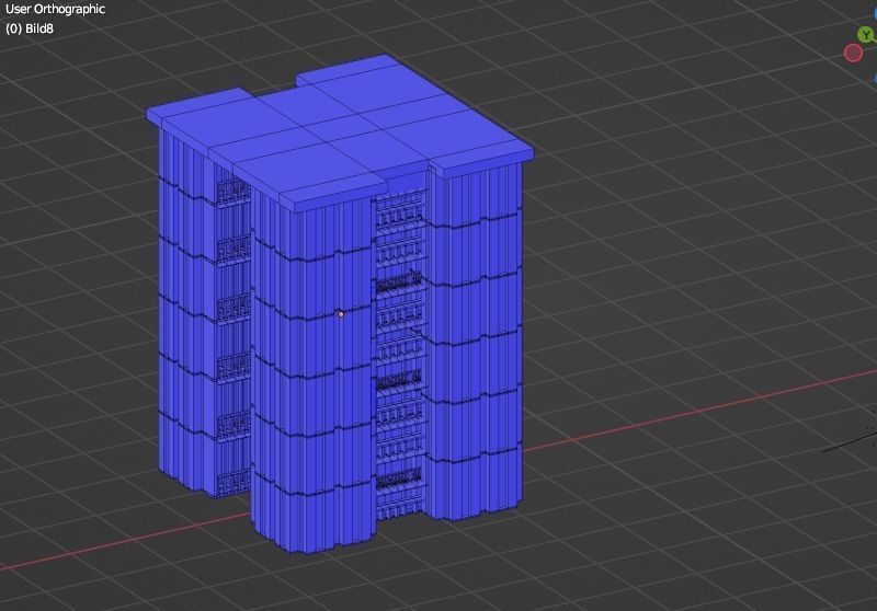 Incredible Pack Realistics Buildings Low-poly 3D model_83