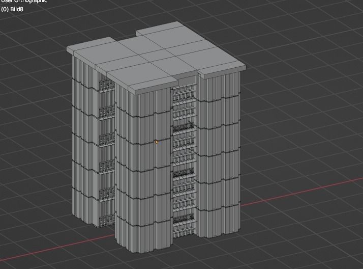 Incredible Pack Realistics Buildings Low-poly 3D model_75