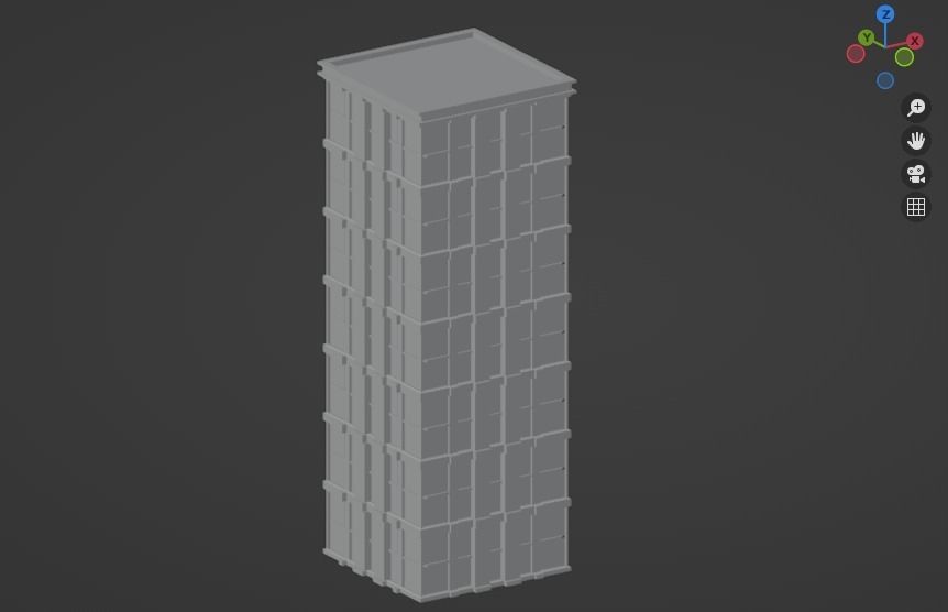 Incredible Pack Realistics Buildings Low-poly 3D model_55