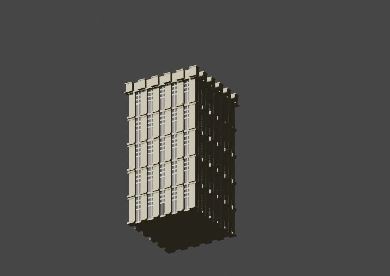 Incredible Pack Realistics Buildings Low-poly 3D model_121