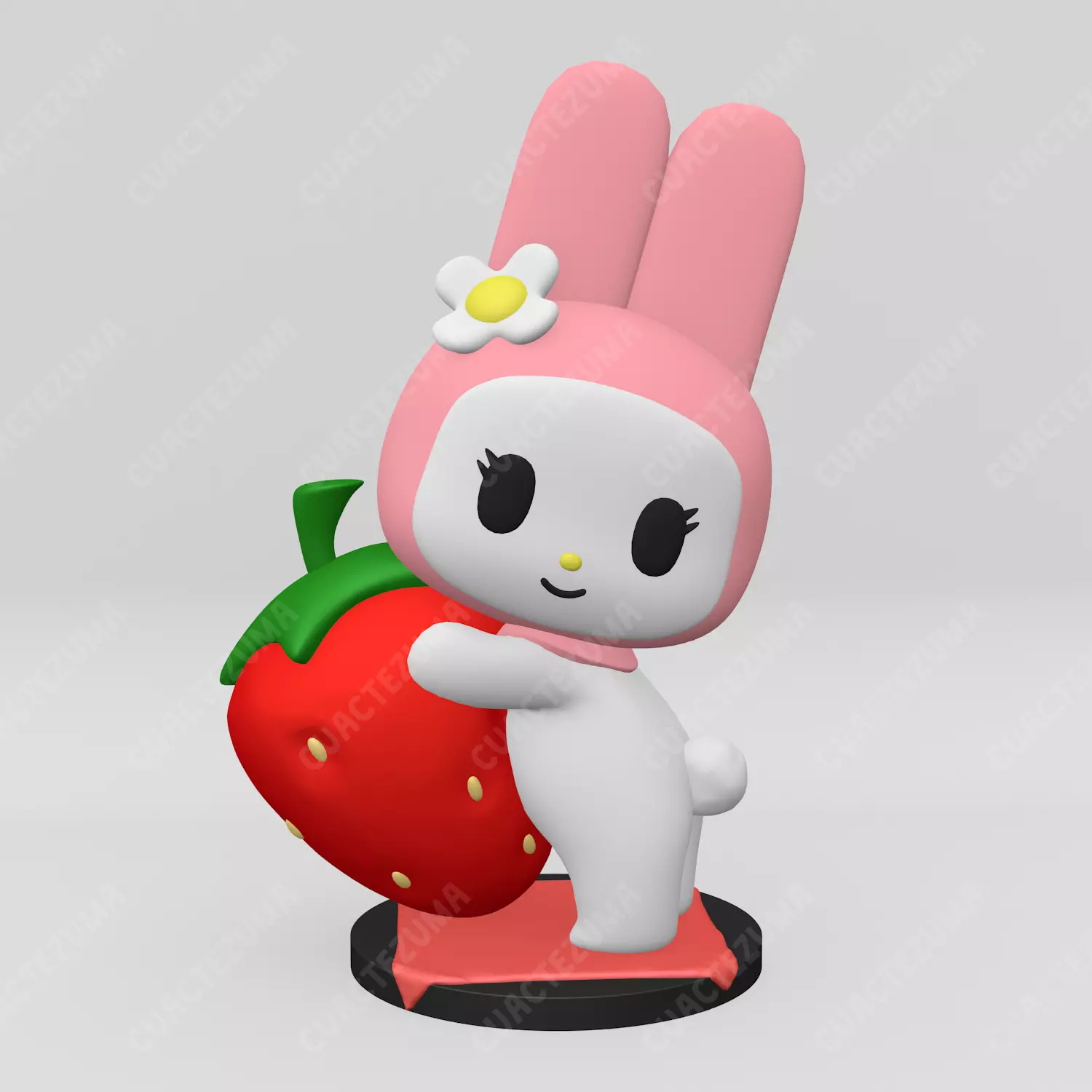 My melody Strawberry 3D print model_0