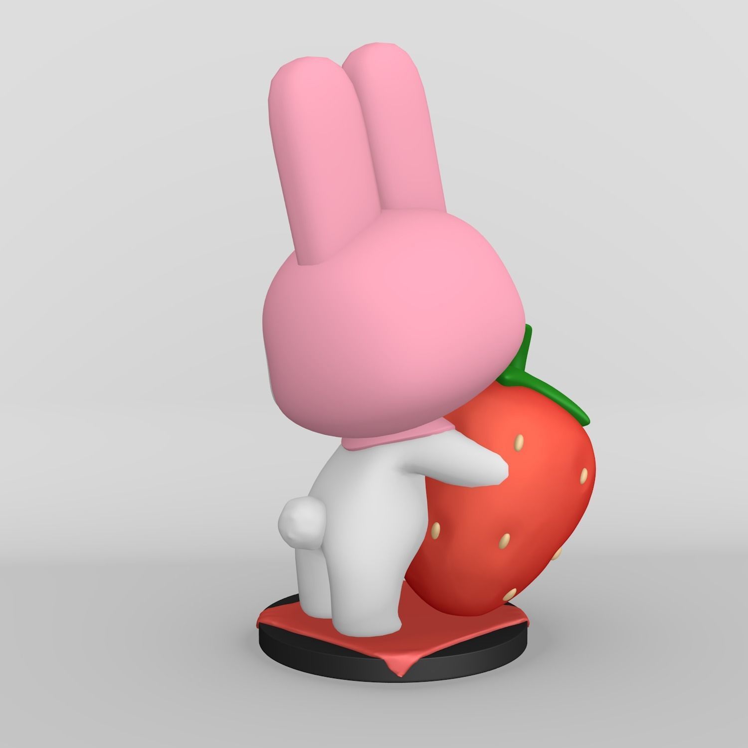 My melody Strawberry 3D print model_1