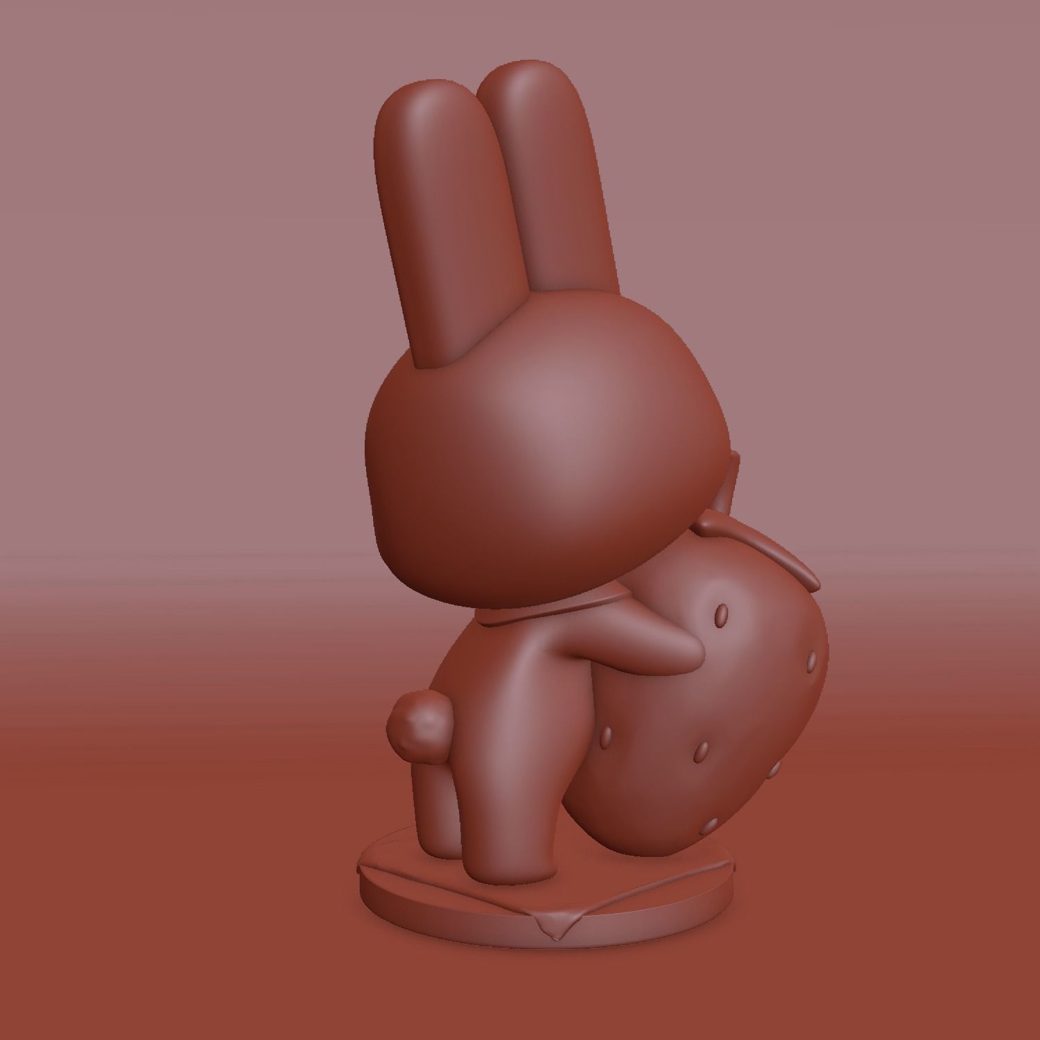 My melody Strawberry 3D print model_3