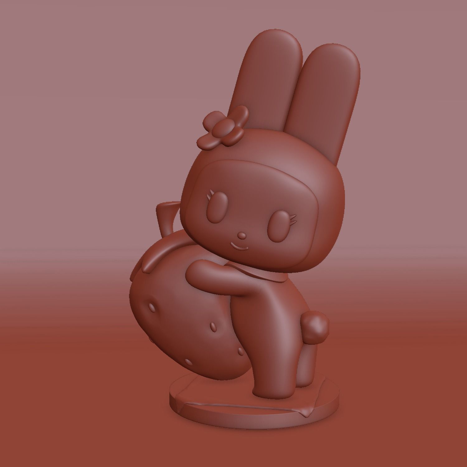 My melody Strawberry 3D print model_5