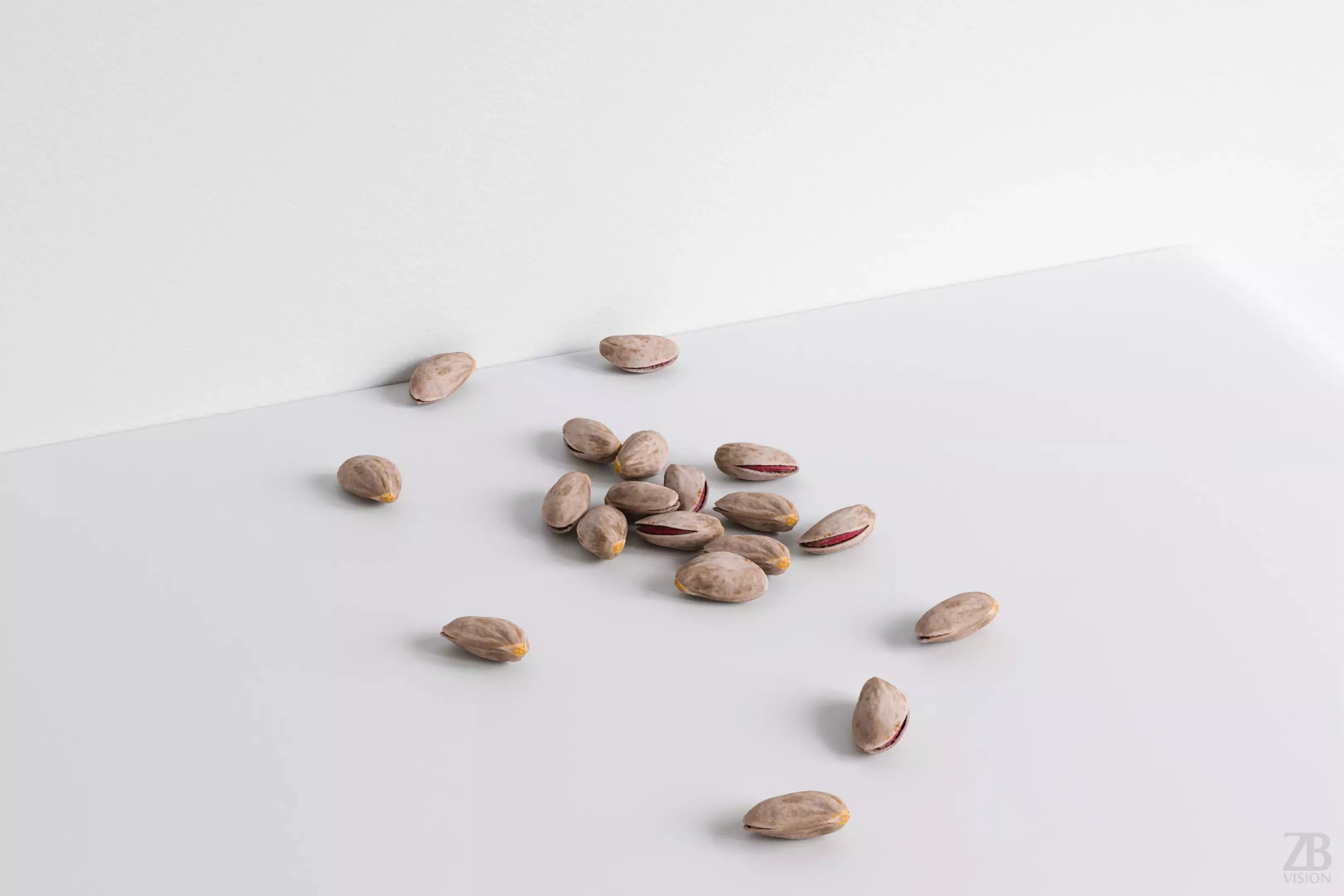 Pistachio 3D model_0