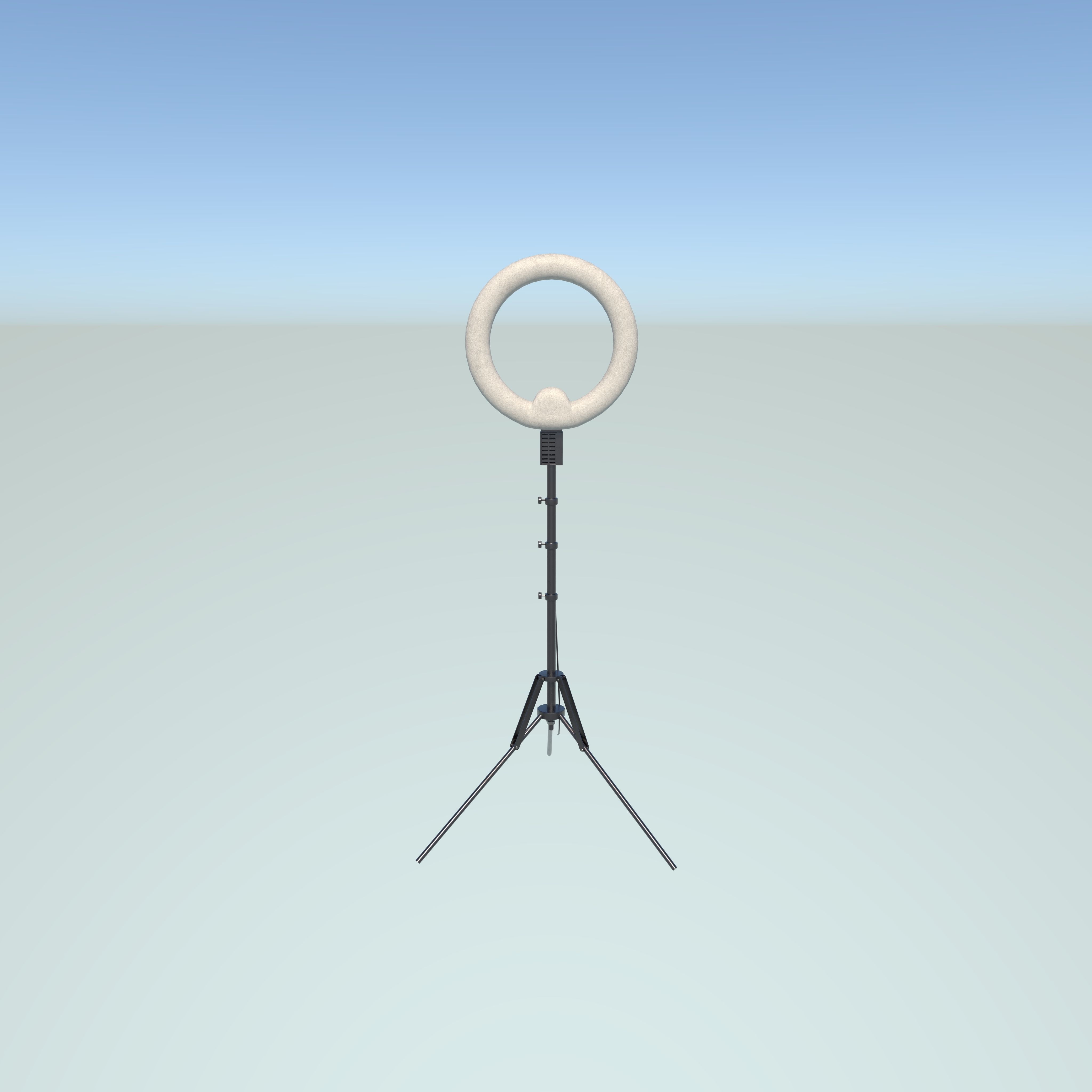 Studio Backdrop And Lights Kit Collection 3D model_7