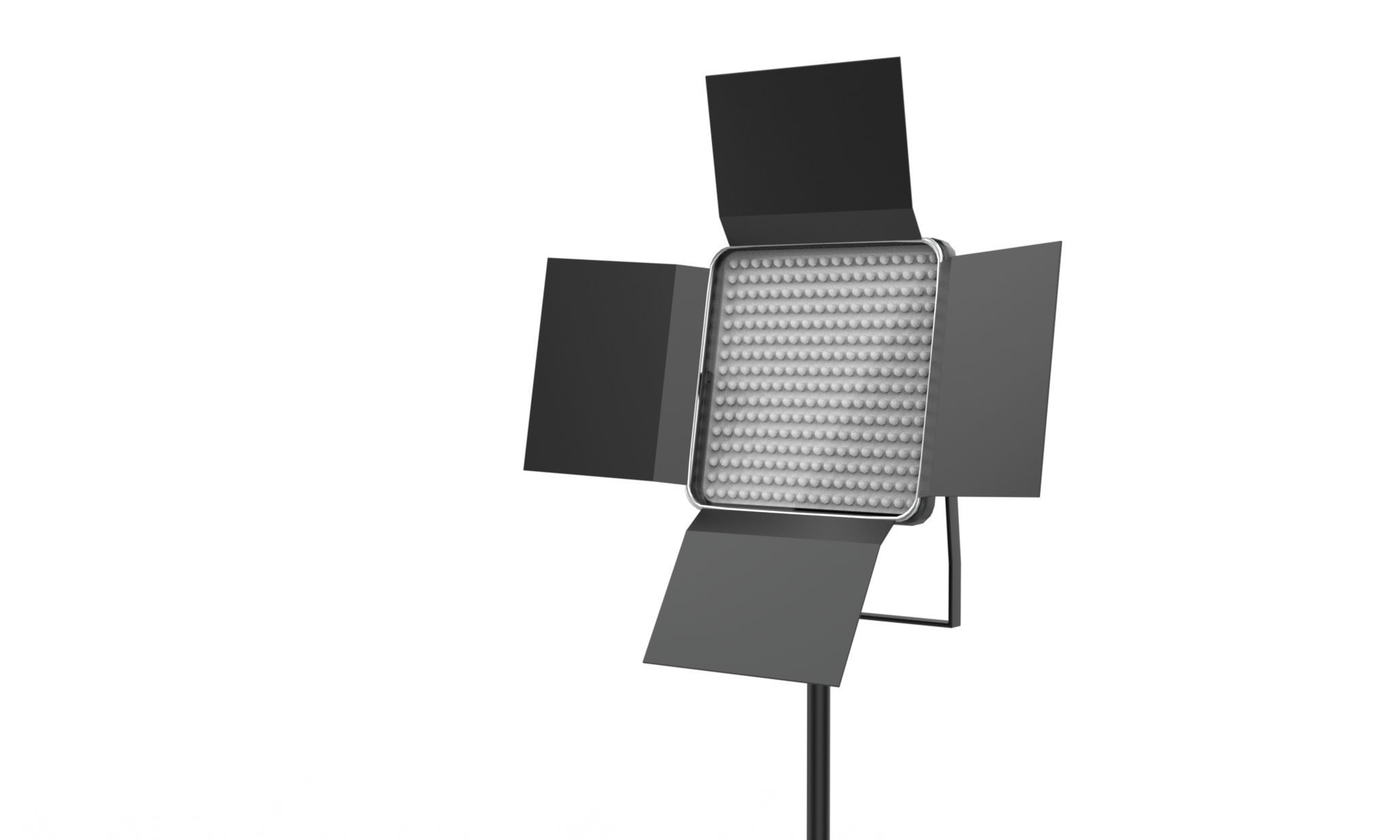 Studio Backdrop And Lights Kit Collection 3D model_4