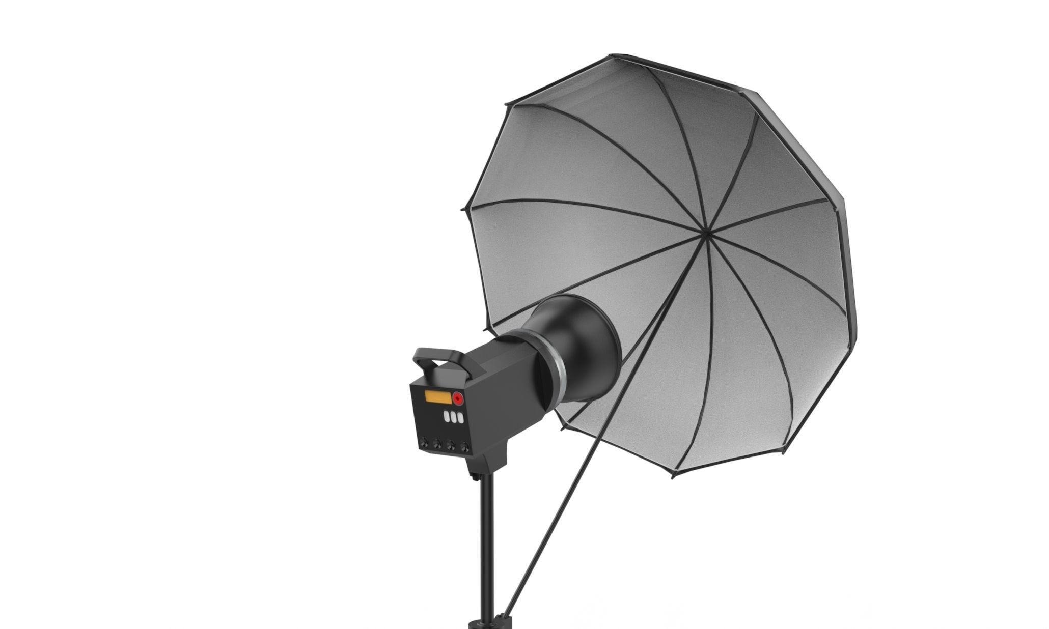 Studio Backdrop And Lights Kit Collection 3D model_15