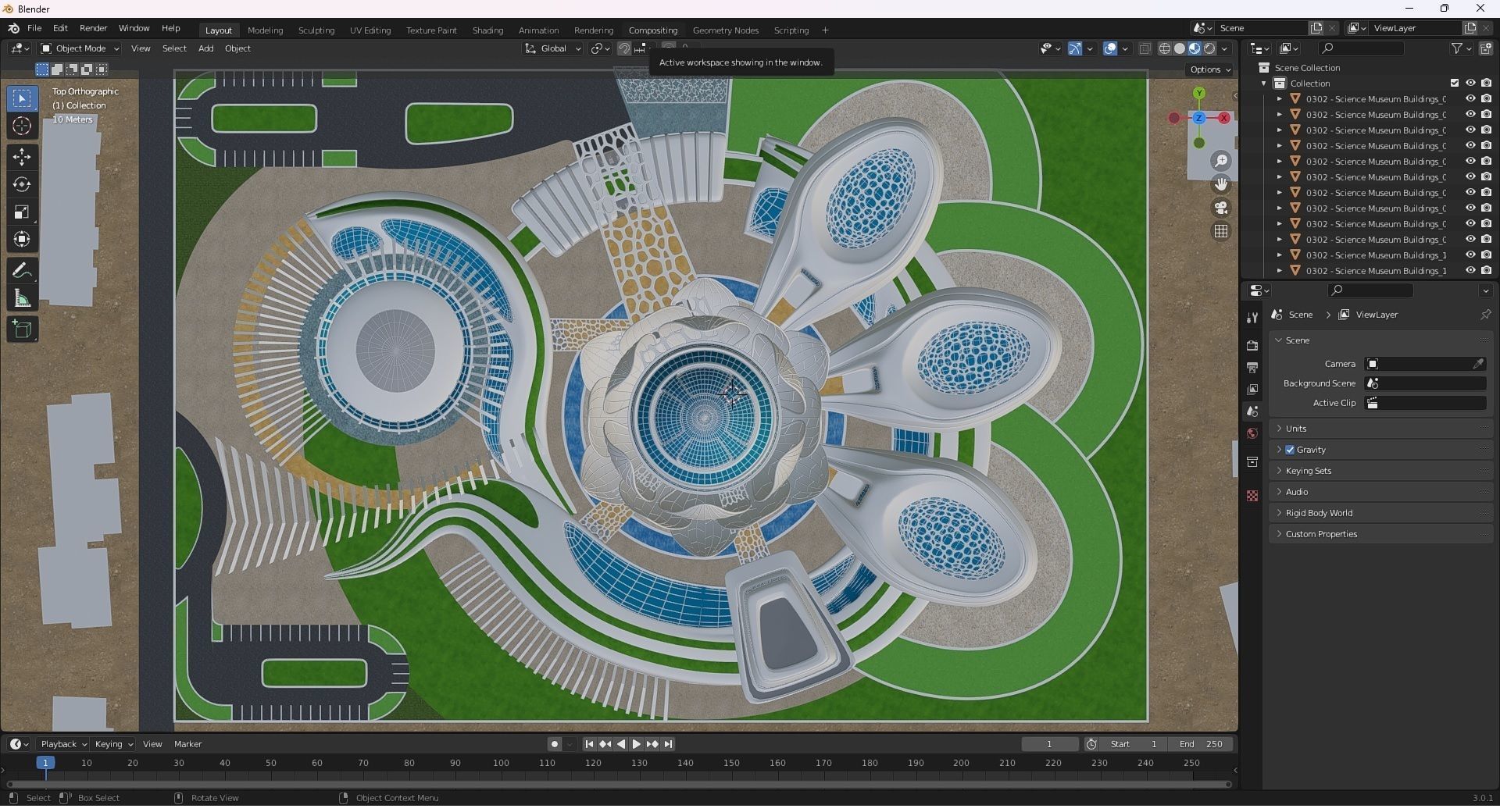 0302 - Science Museums Architecture Project - 2D-3D Files 3D model_27