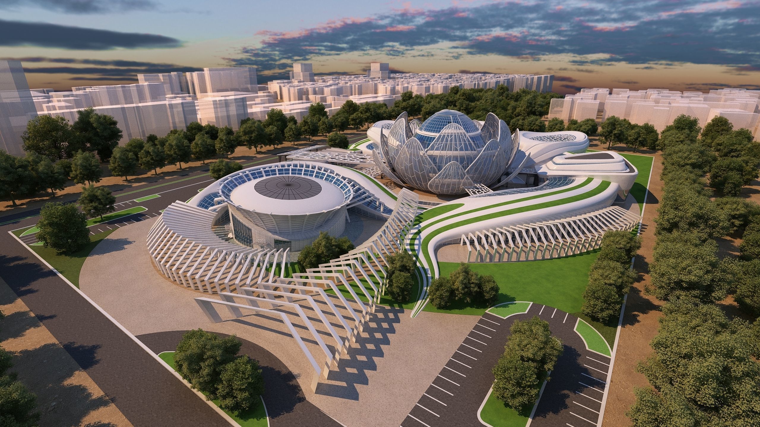 0302 - Science Museums Architecture Project - 2D-3D Files 3D model_4