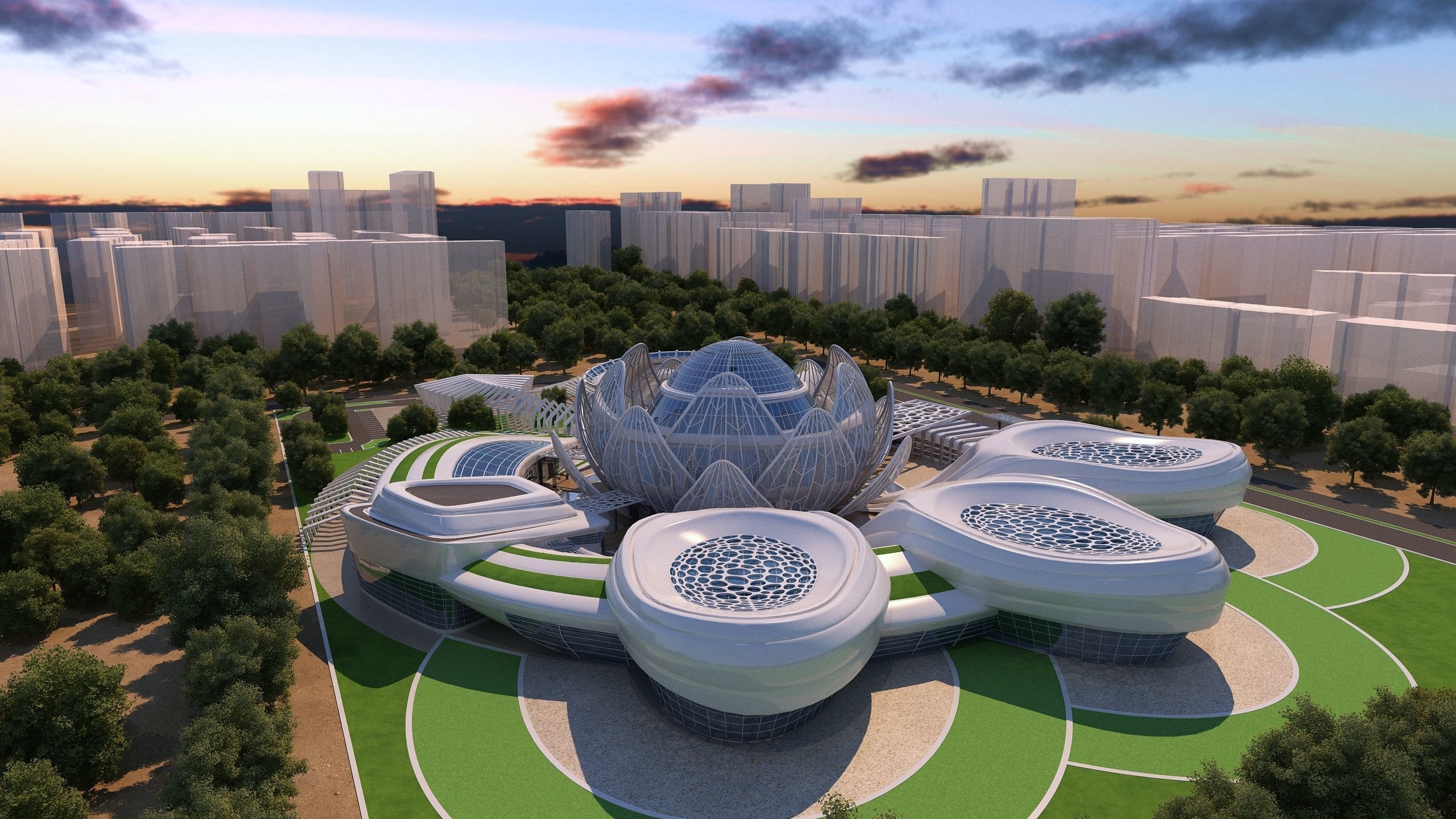 0302 - Science Museums Architecture Project - 2D-3D Files 3D model_3