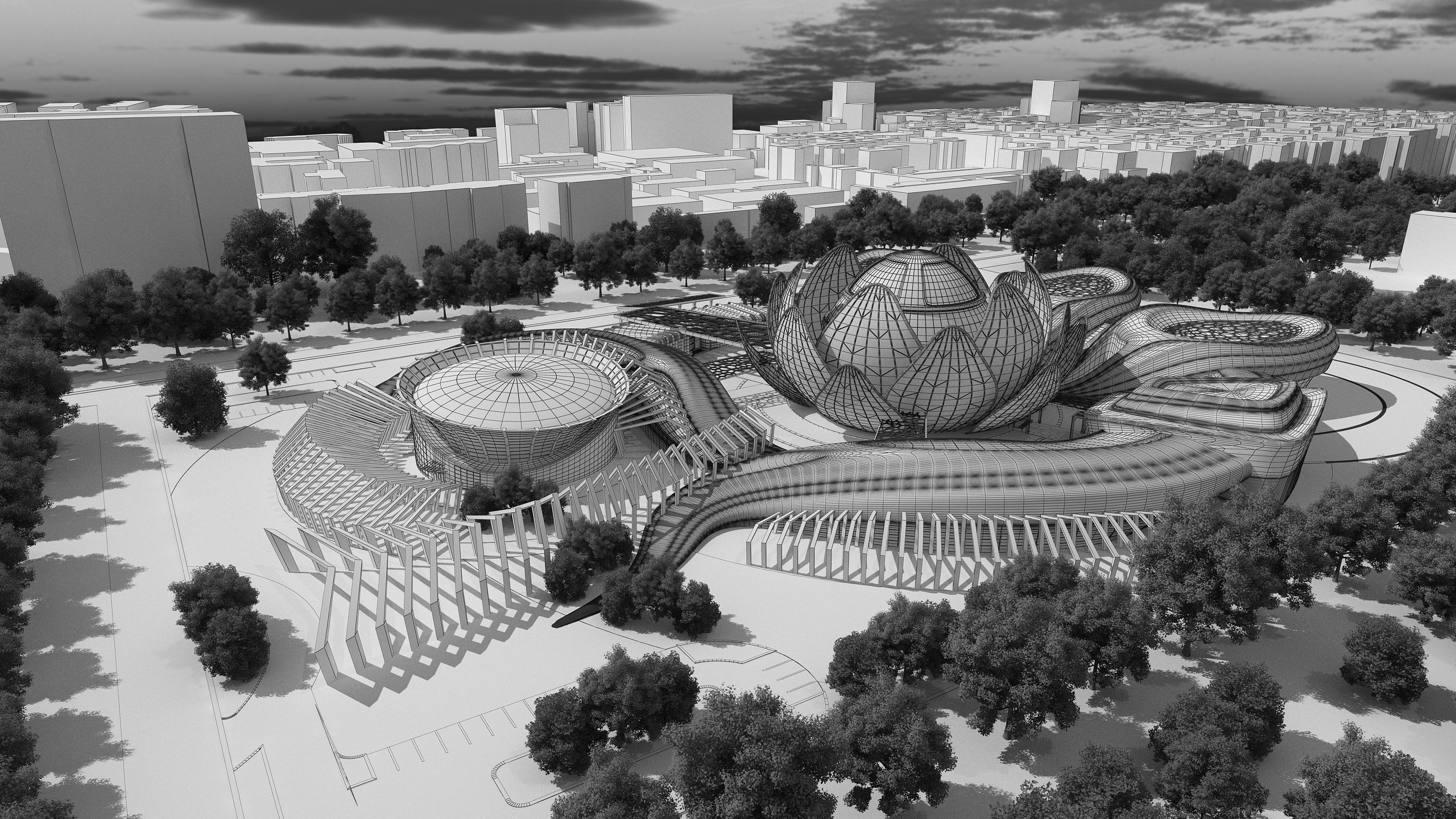 0302 - Science Museums Architecture Project - 2D-3D Files 3D model_11