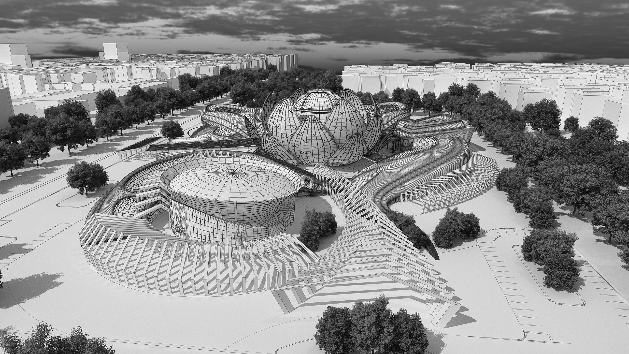 0302 - Science Museums Architecture Project - 2D-3D Files 3D model_15