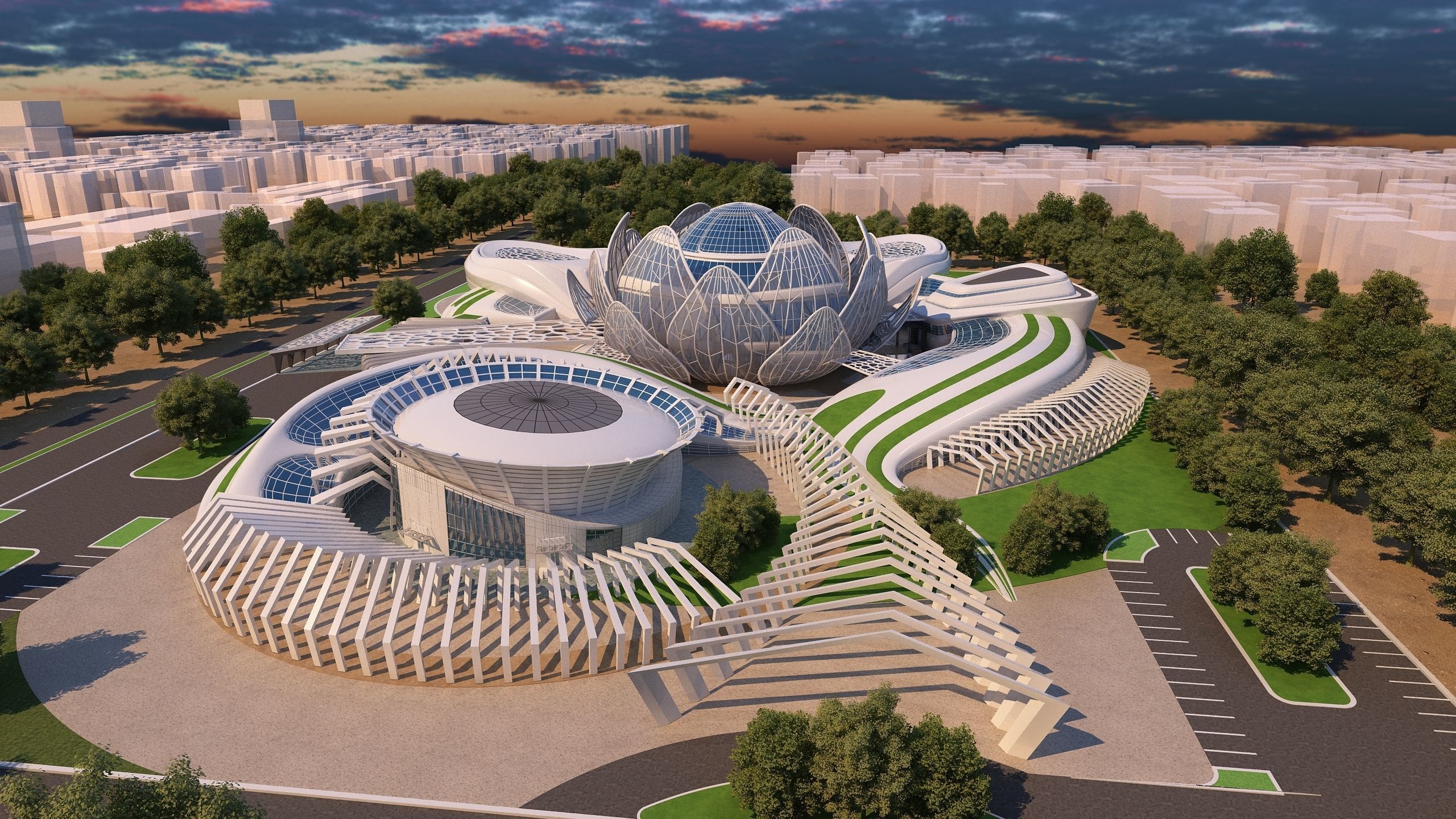 0302 - Science Museums Architecture Project - 2D-3D Files 3D model_5