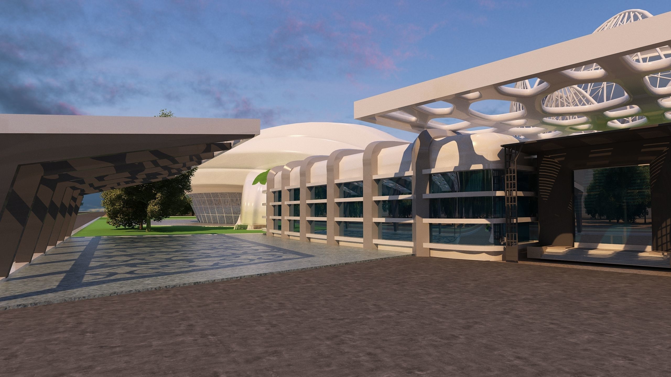 0302 - Science Museums Architecture Project - 2D-3D Files 3D model_8