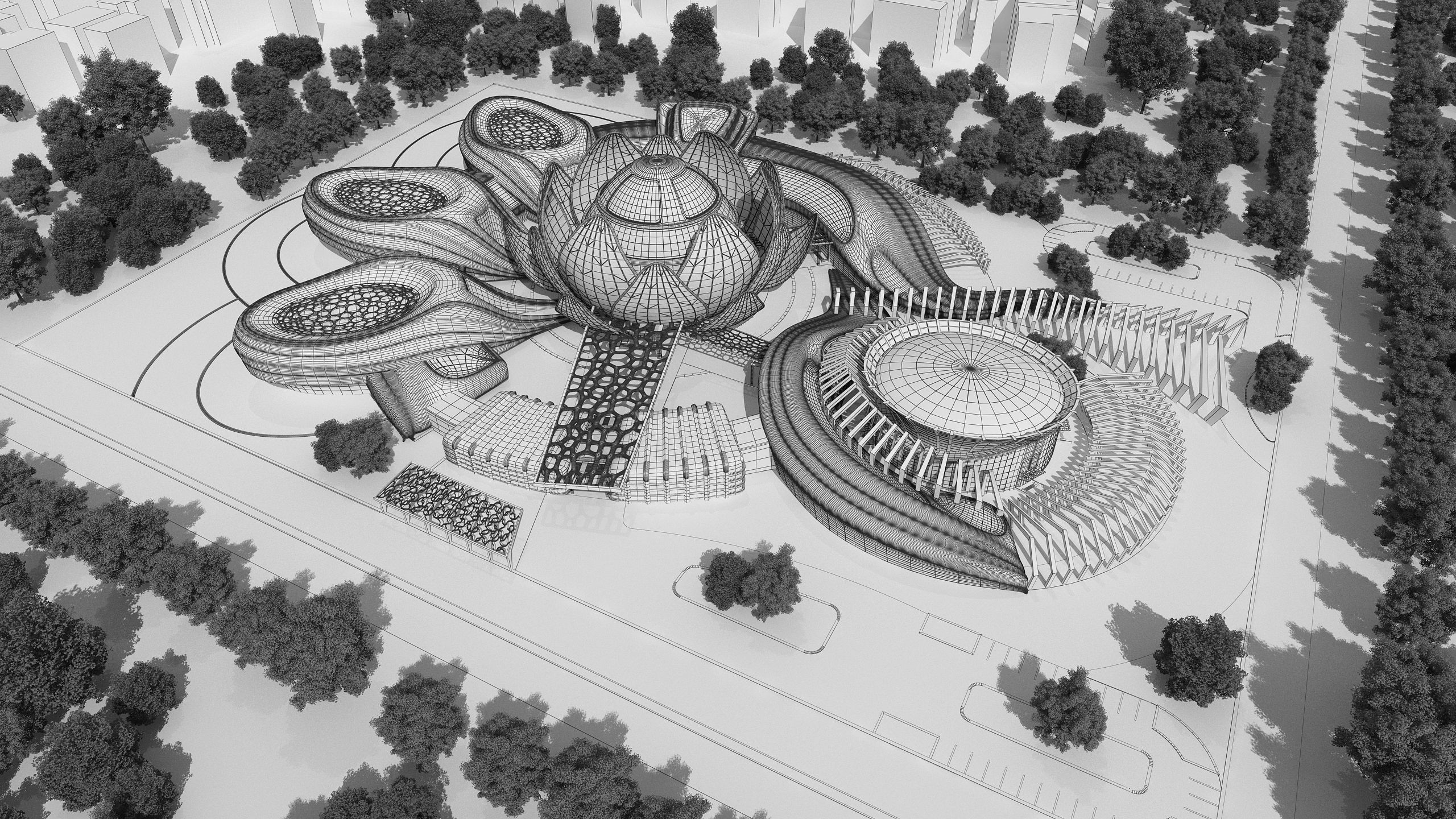 0302 - Science Museums Architecture Project - 2D-3D Files 3D model_12