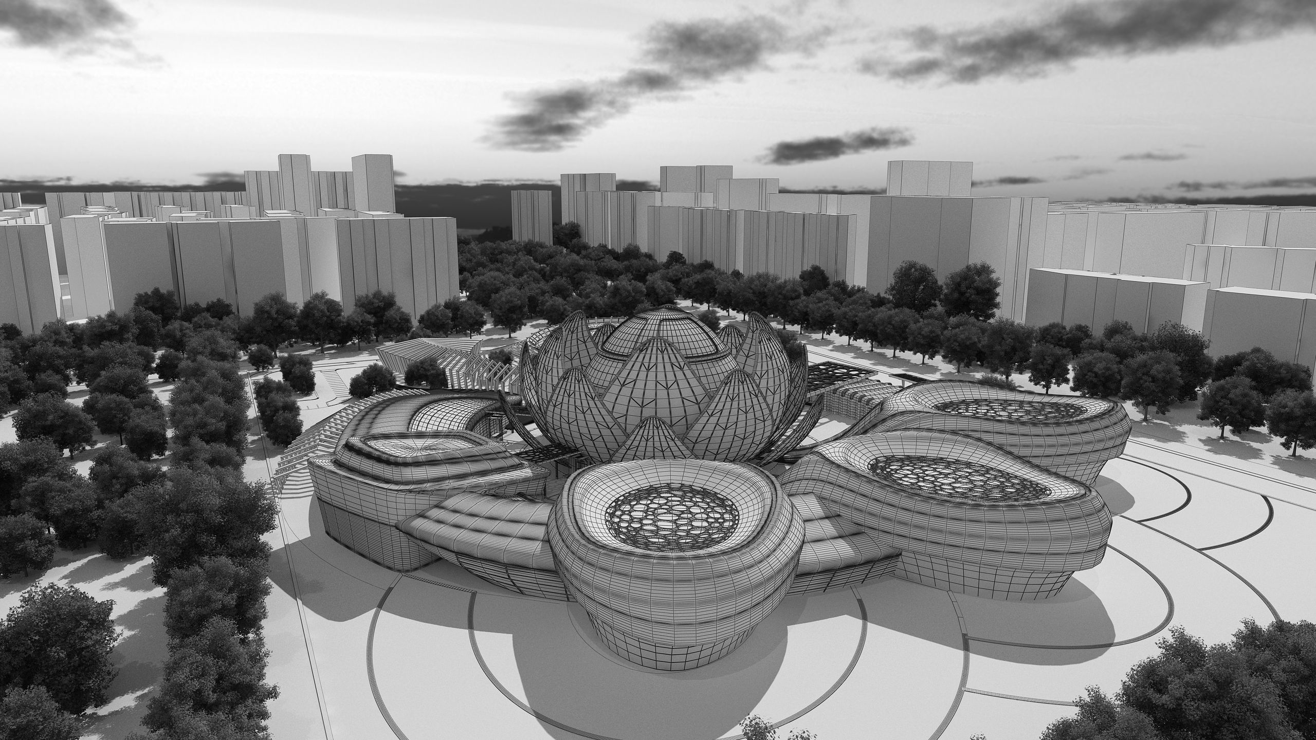 0302 - Science Museums Architecture Project - 2D-3D Files 3D model_14