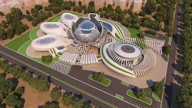0302 - Science Museums Architecture Project - 2D-3D Files 3D model