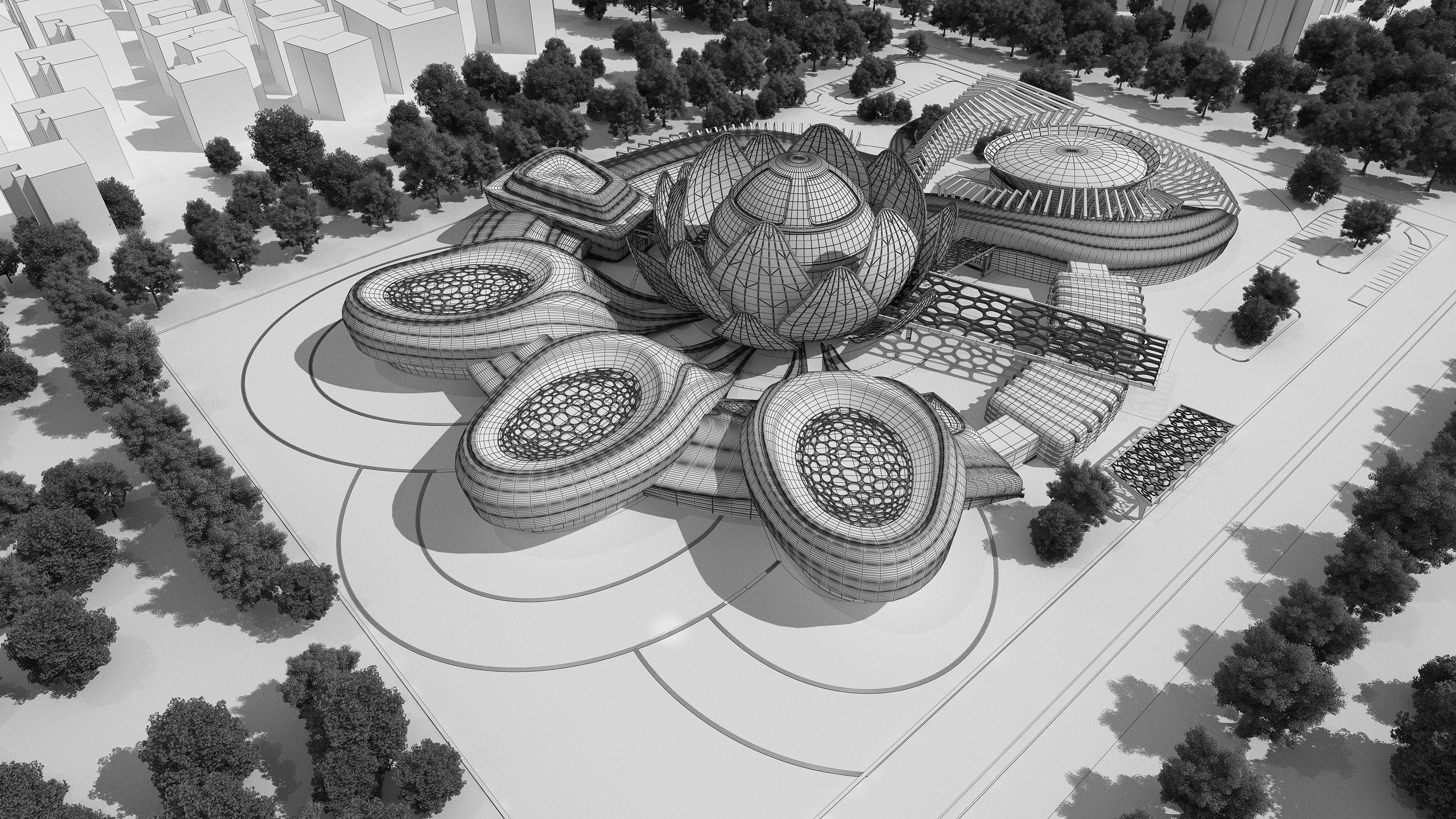 0302 - Science Museums Architecture Project - 2D-3D Files 3D model_13