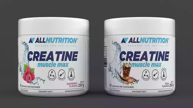 Protein Powder 3D model
