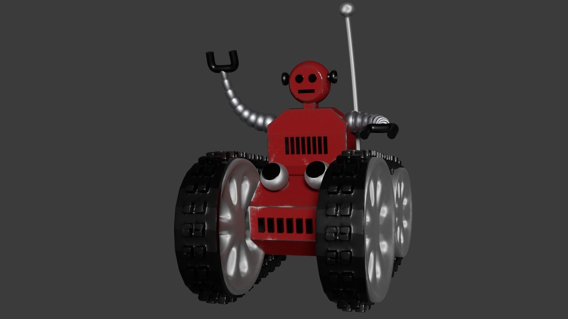 ROBOT model 3D 3D model_2