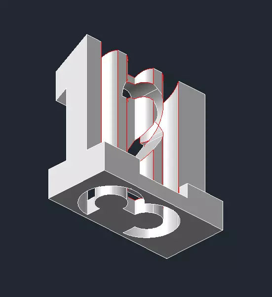 1-2-3 3D print model_0