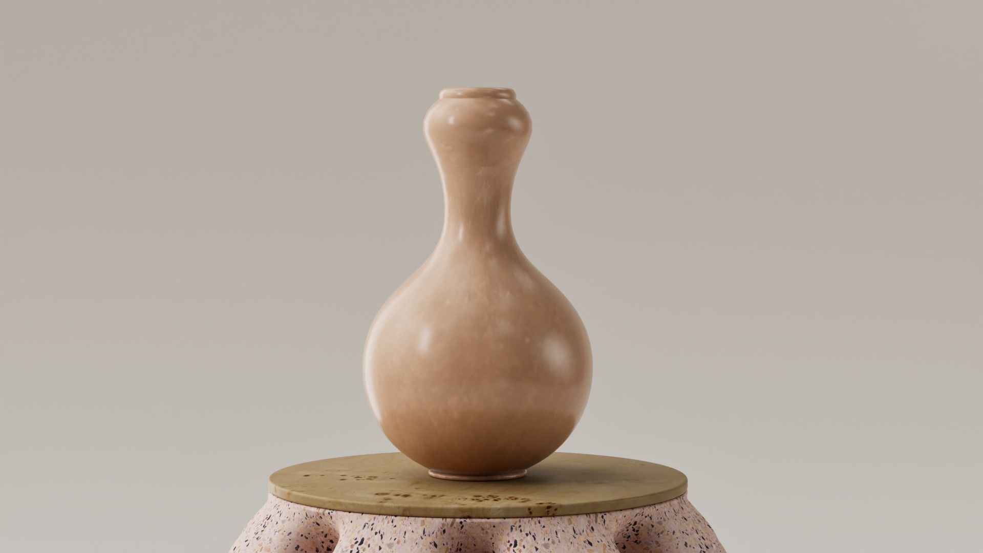 JARRON DECORATIVO - FLORERO - VASO 3D print model_1