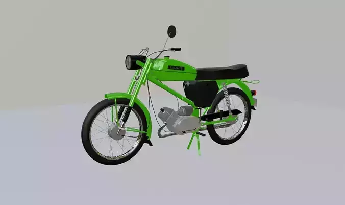 Classical Polish motorbike Romet ogar 205