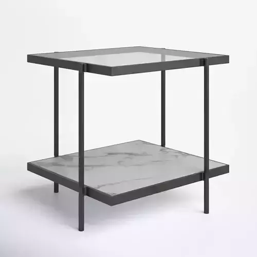 Black End Table