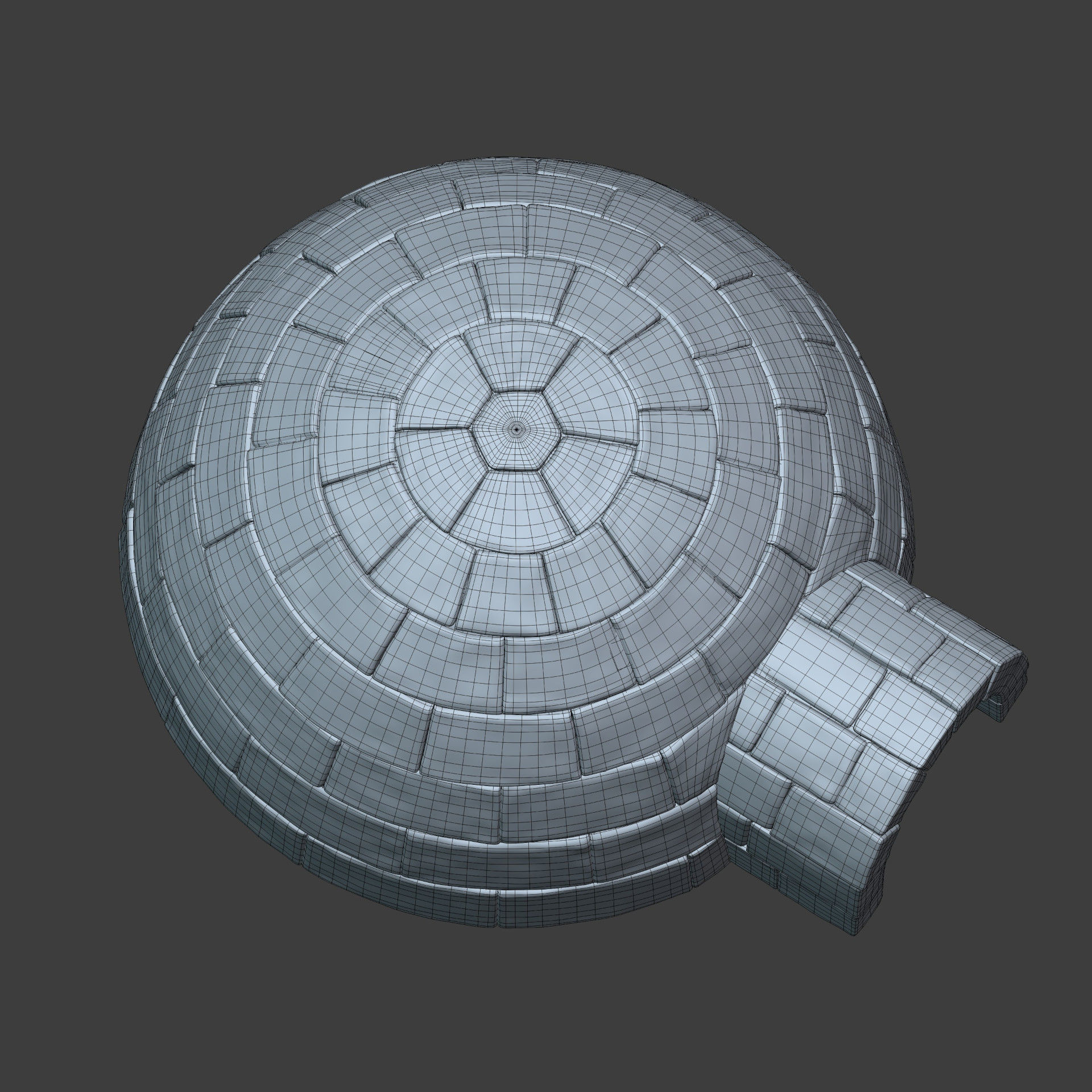 Igloo 3D model_10