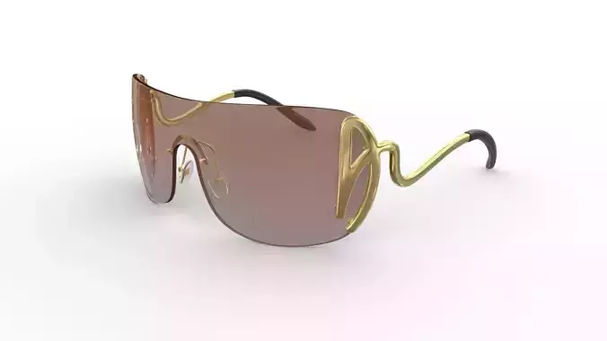Custom sunglasses for women with the letter A