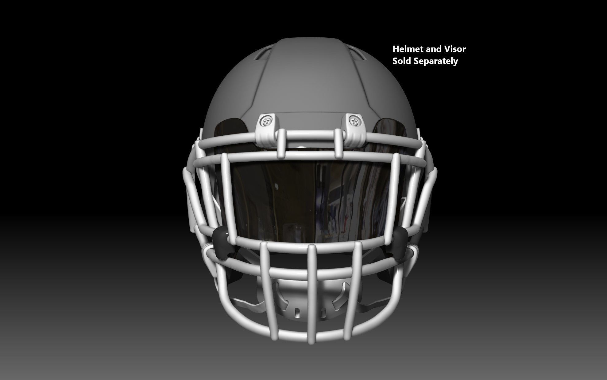 Facemask pack 1 for Riddell SPEED helmet 3D print model_3