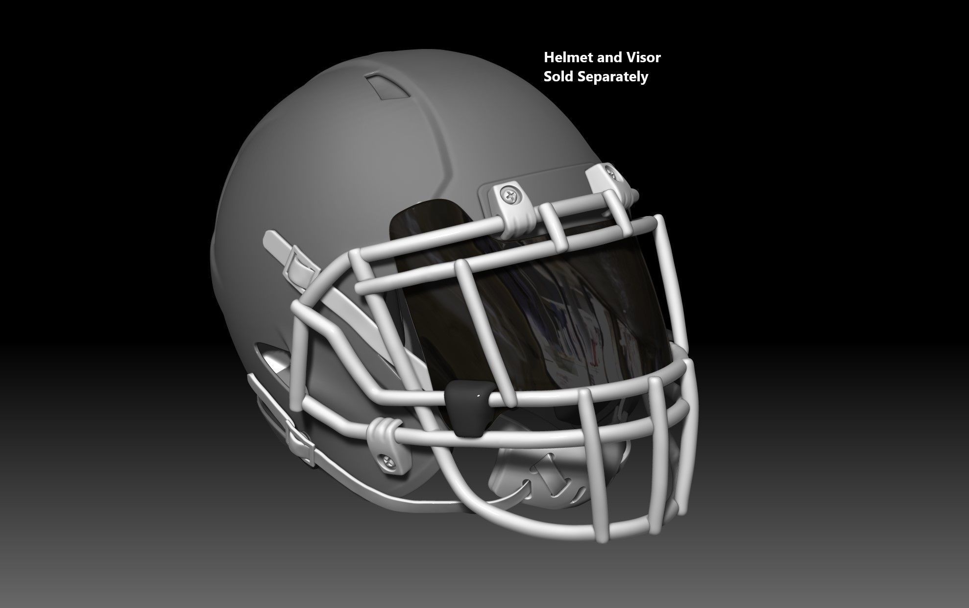 Facemask pack 1 for Riddell SPEED helmet 3D print model_6