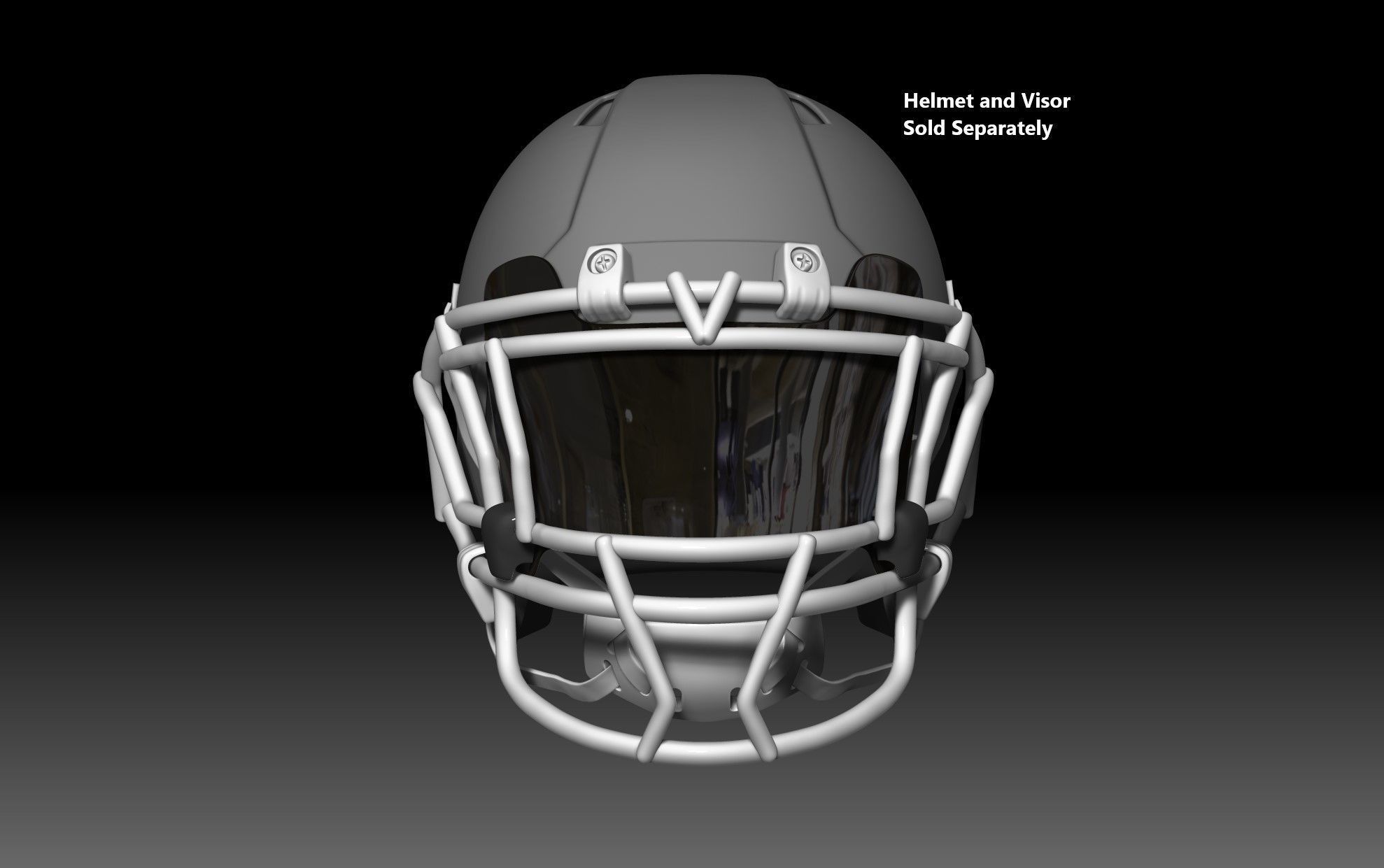 Facemask pack 1 for Riddell SPEED helmet 3D print model_1