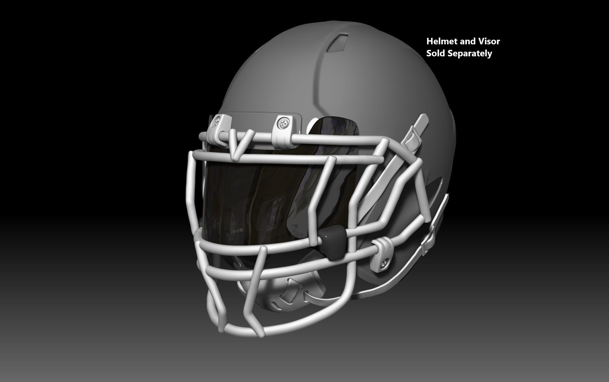 Facemask pack 1 for Riddell SPEED helmet 3D print model_5
