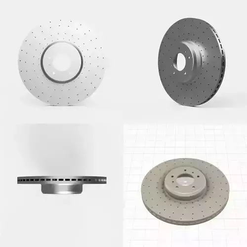 Brake rotor disk model 3