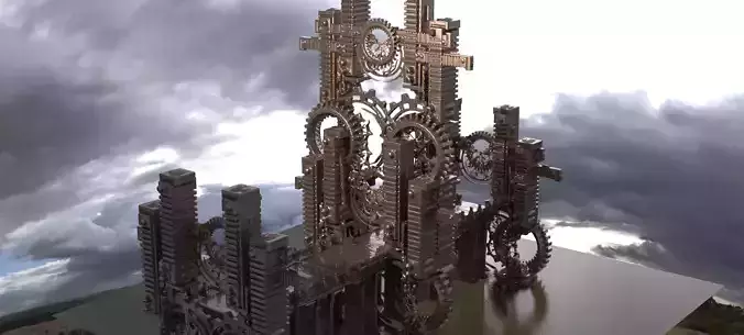 Victorian Watchtower Halls   3D model