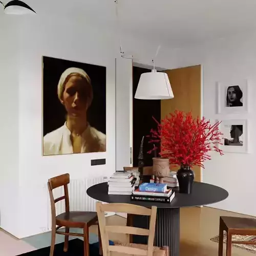 hotel room for corona 3D model