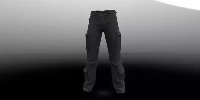 Denim pants PBR 4k