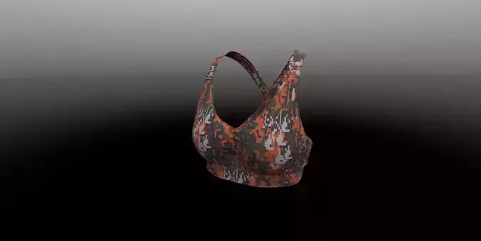 Female Camo top PBR 4k