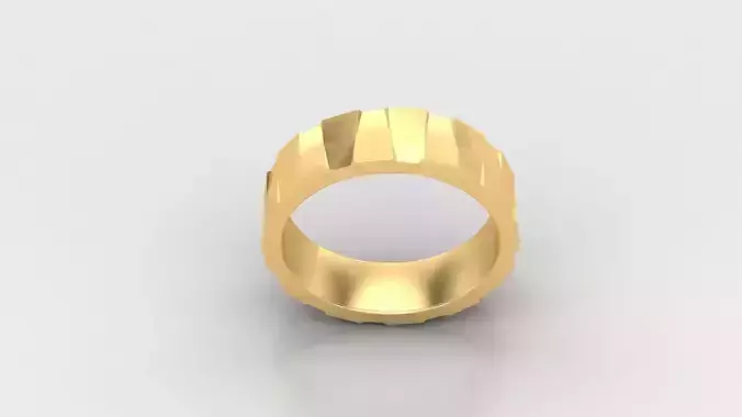 Diamond Men Ring Cad File MR  143