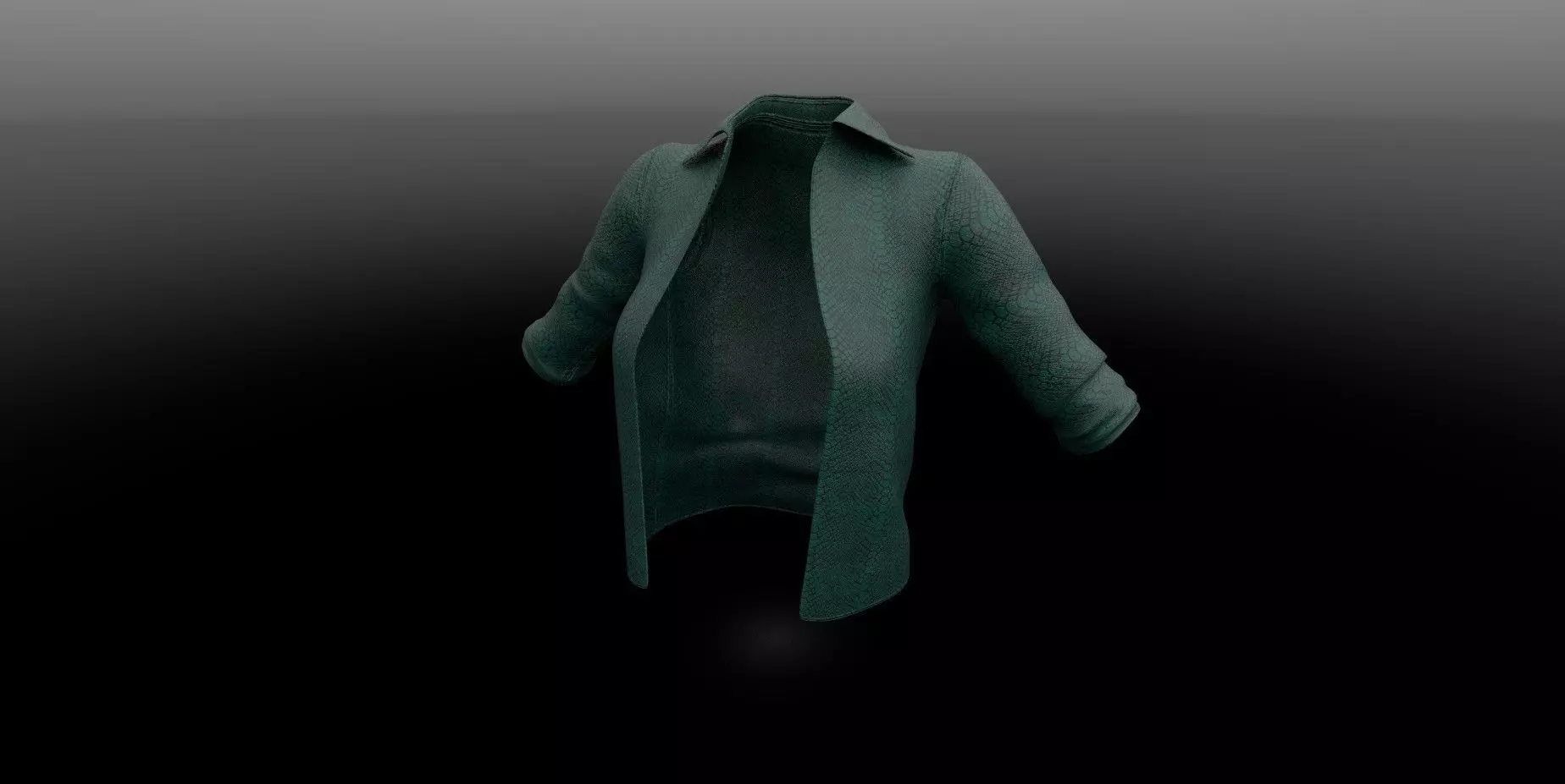 Leather jacket PBR 4k Low-poly 3D model_0