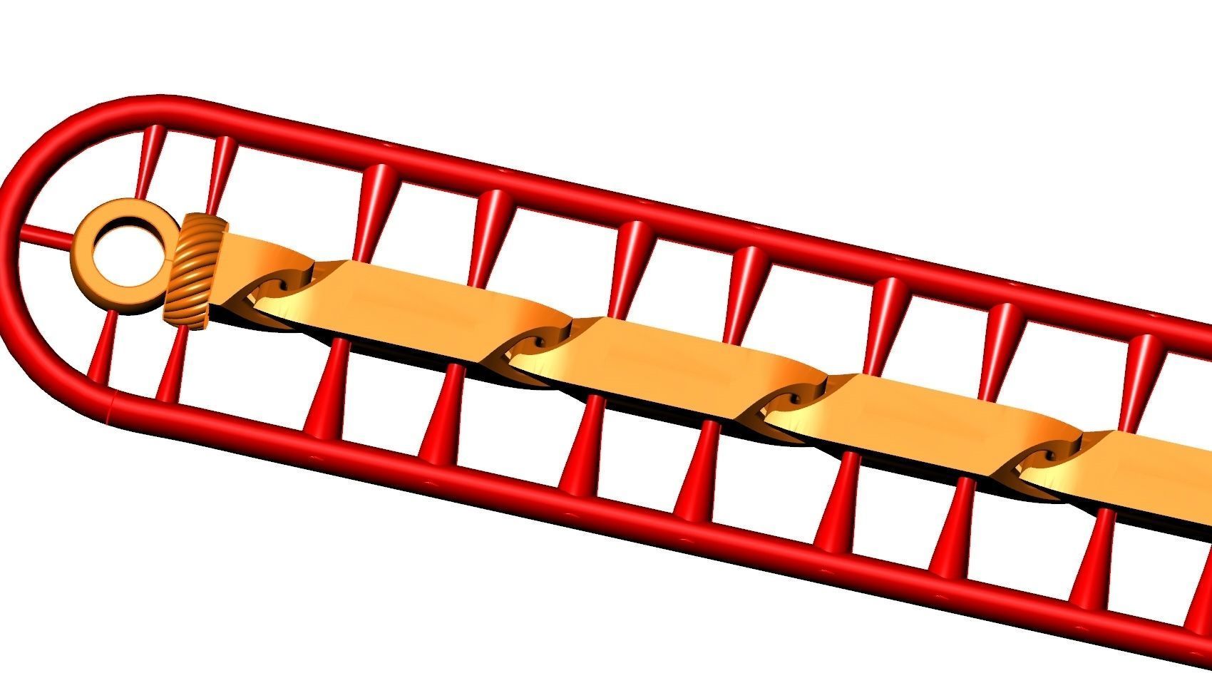 highly sold  3d model  chain or bracelet or necklace 3D print model_3