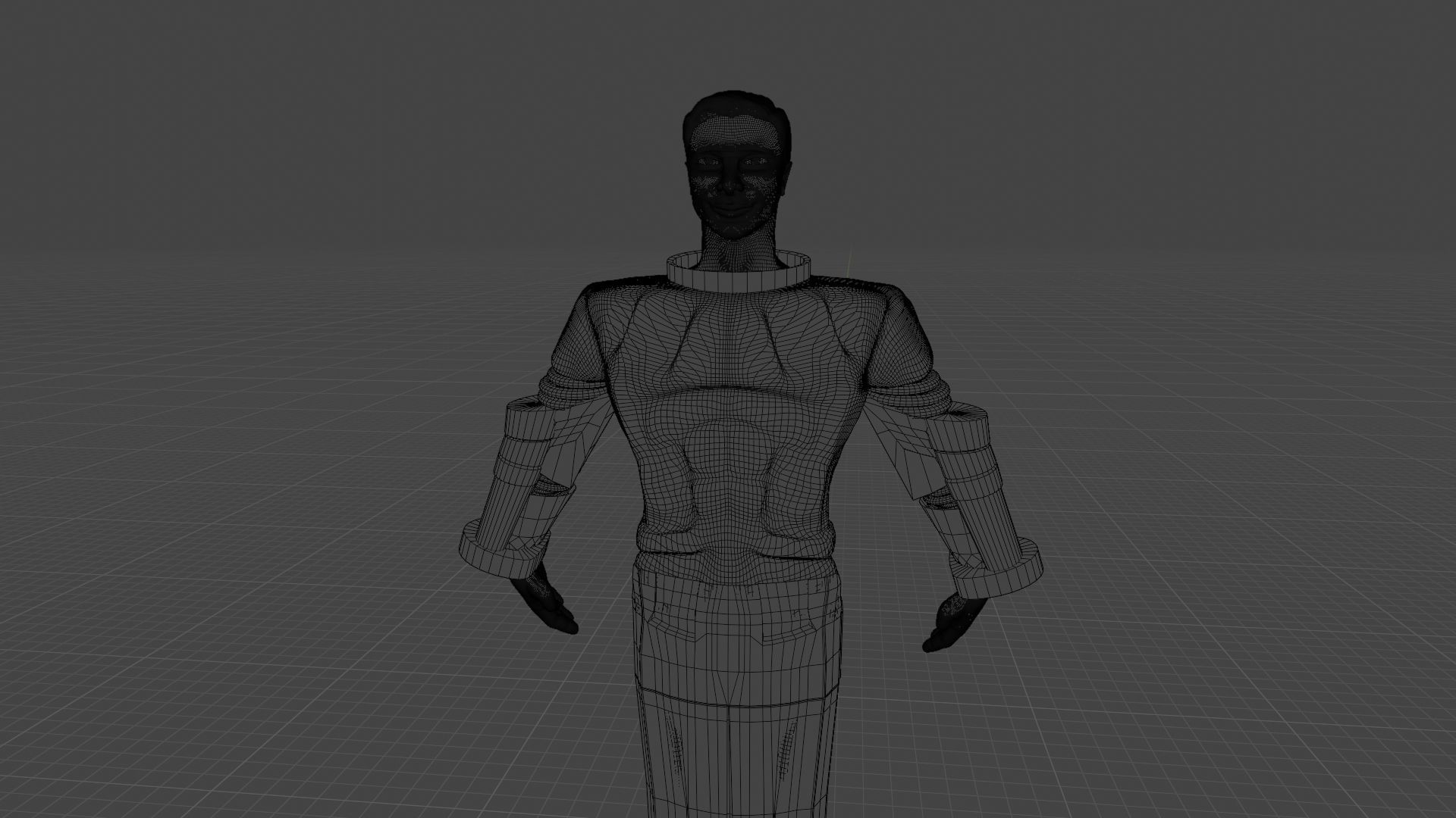 Yuri Gagarin Statue Monument 3D model_42