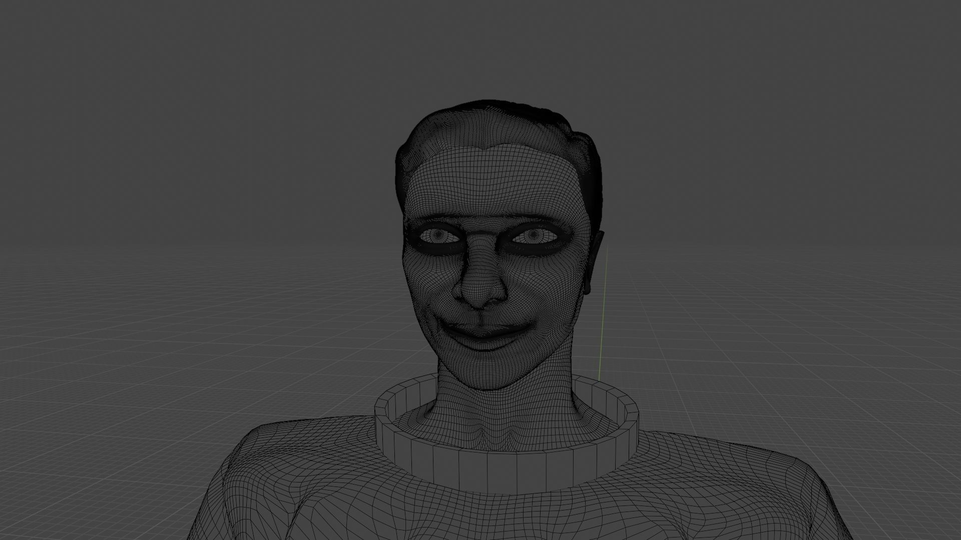 Yuri Gagarin Statue Monument 3D model_41