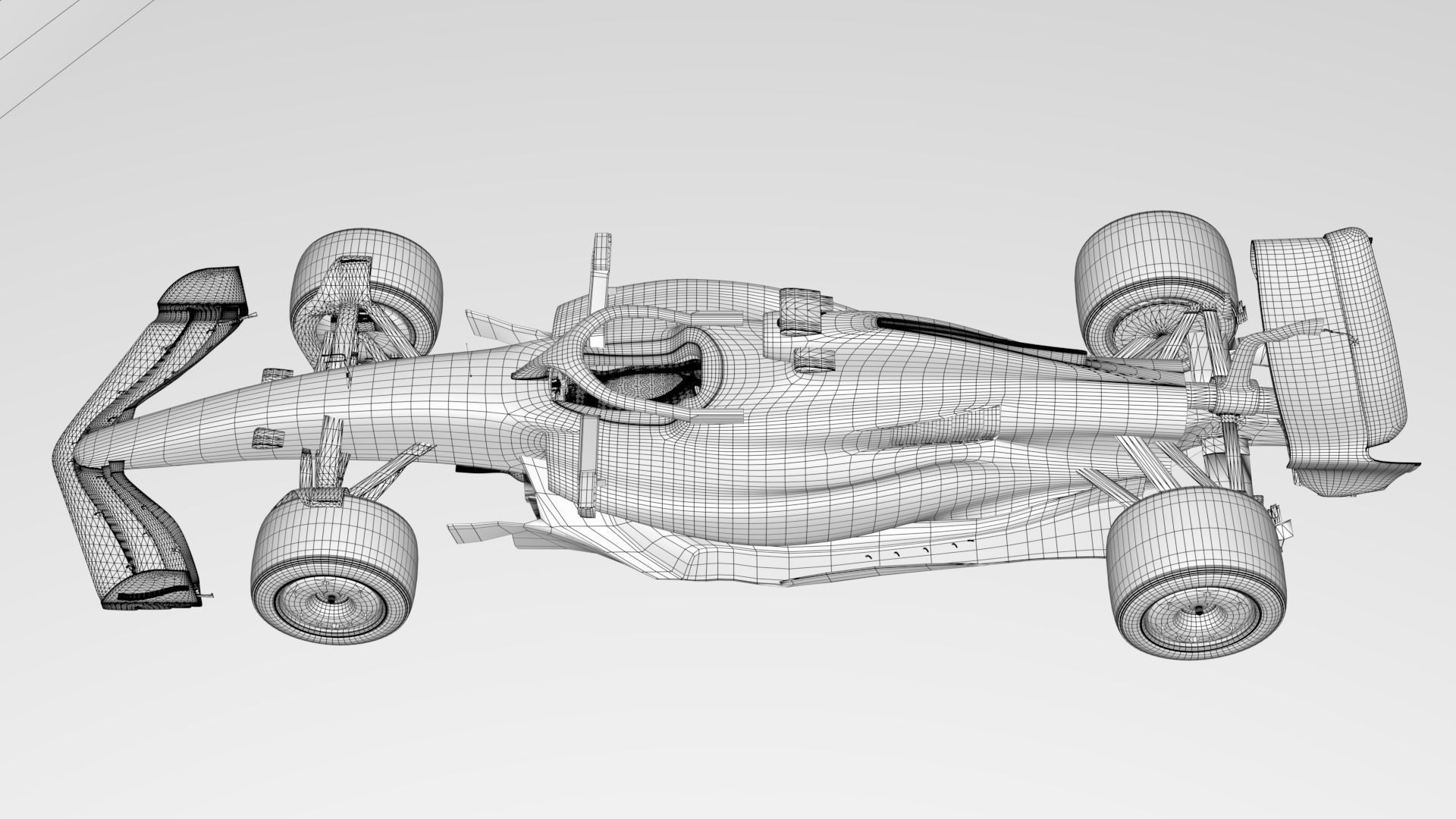 F1 2024 Car PACK Low-poly 3D model_60