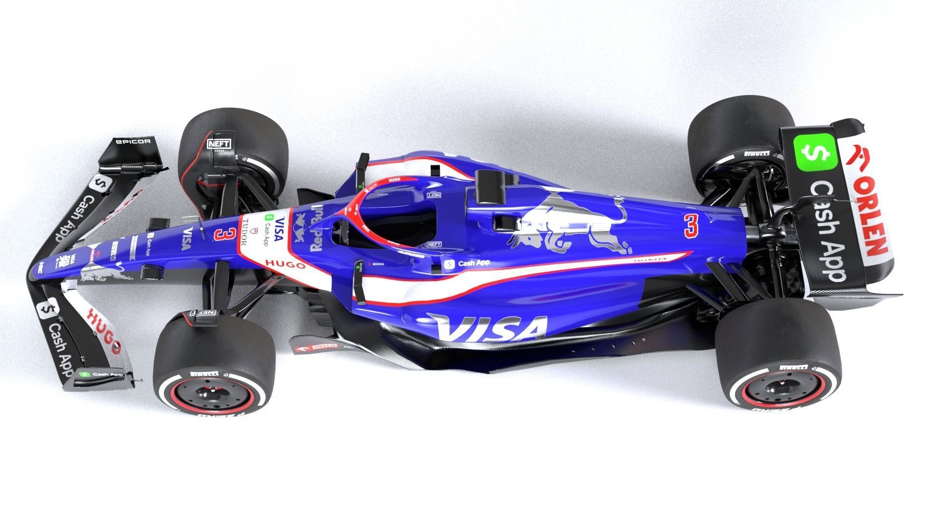 F1 2024 Car PACK Low-poly 3D model_49