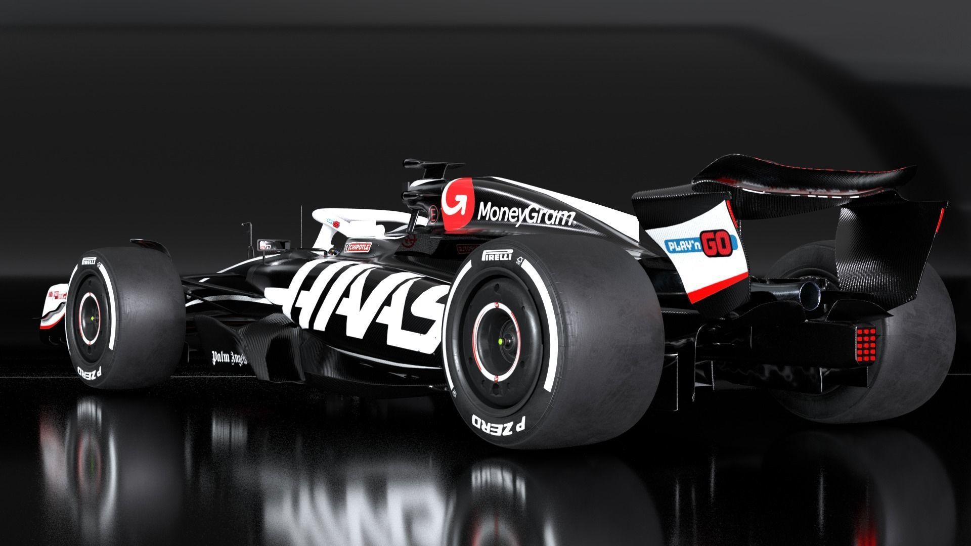 F1 2024 Car PACK Low-poly 3D model_64