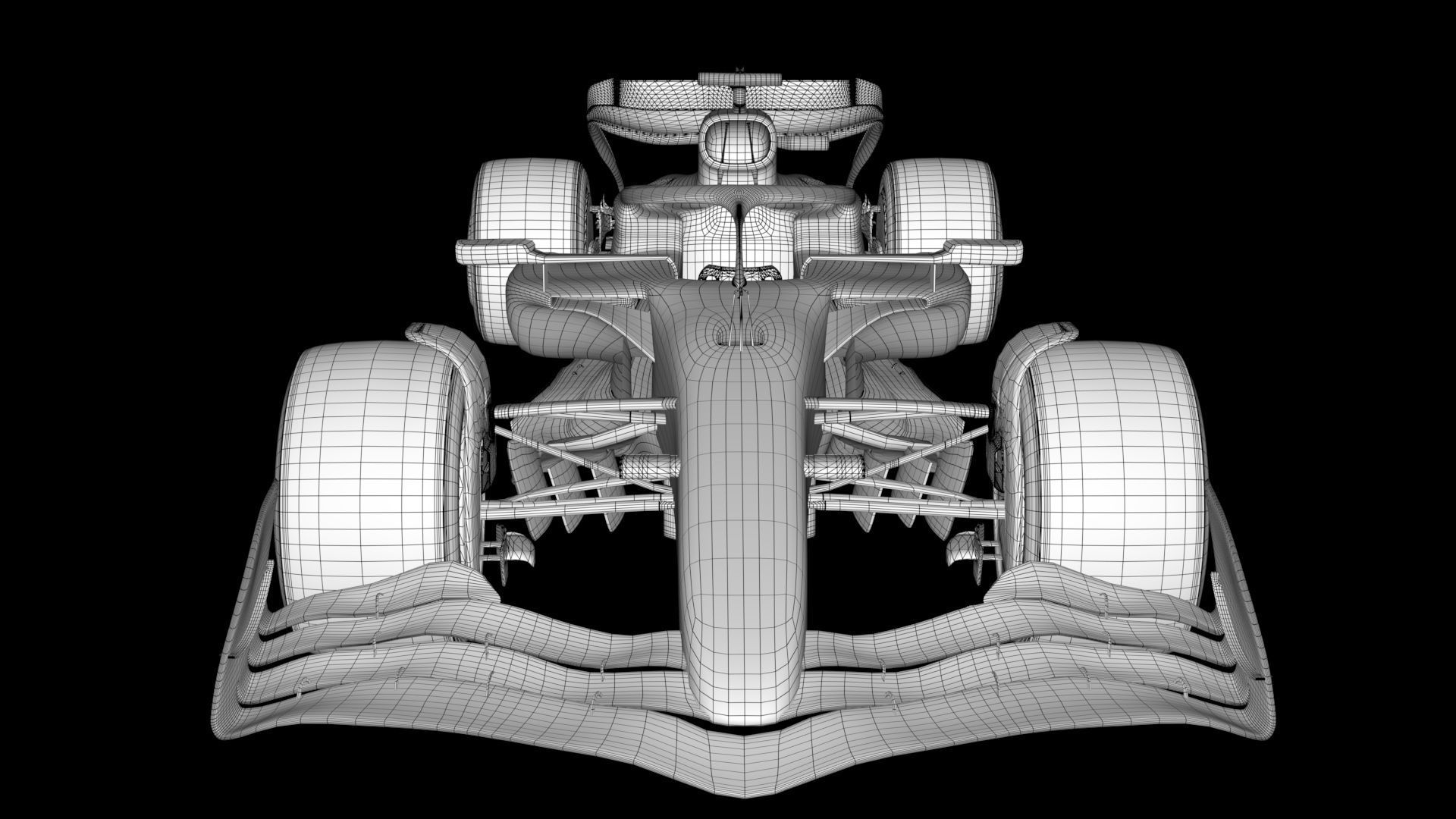F1 2024 Car PACK Low-poly 3D model_23